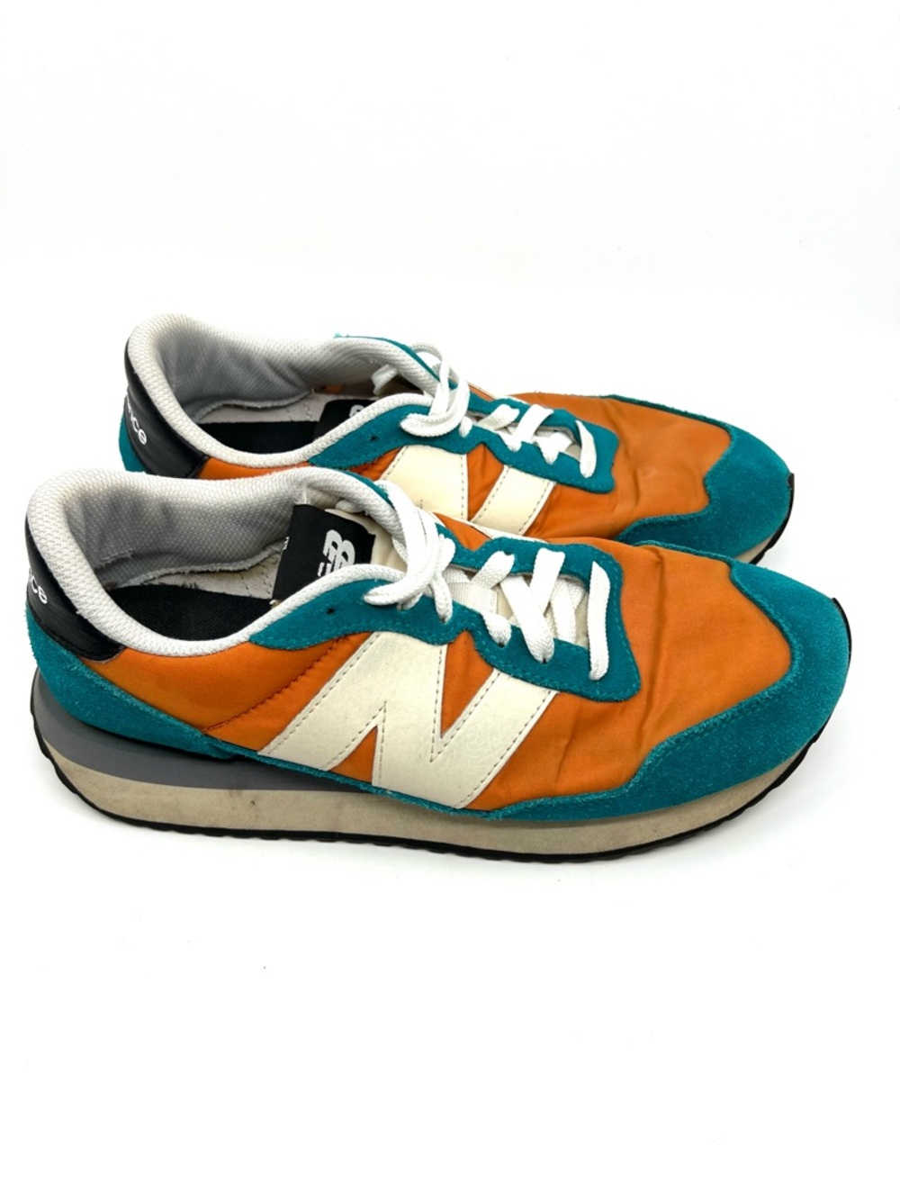 New Balance 237 Men's  Orange Teal Size 9 EU 42.5